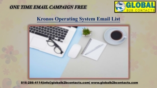 Kronos Operating System Email List