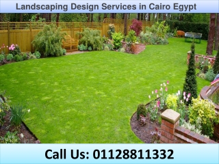 Landscaping Design Services in Cairo Egypt