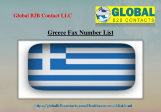 Greece Fax Number List