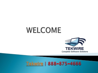 Tekwire | Call: 8444796777 for Network Security