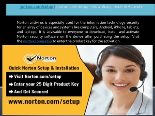 norton.com/setup | Open the "Product" webpage located on the startup page of Norton