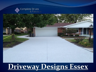 Driveway Designs Essex