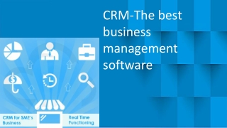 CRM-The best business management software