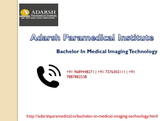 bachelor in medical imaging technology course in pune,bhosari,deccan,hadapsar,Maharashtra.