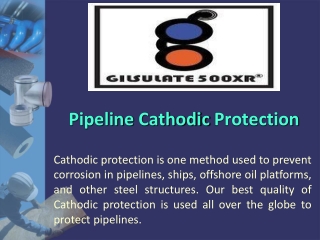 Pipeline Cathodic Protection