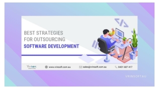 Best Strategies for Outsourcing Software Development