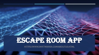 Escape room app