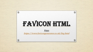 Favicon html