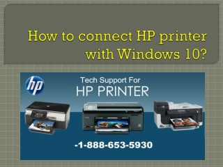 HP Printer Customer Service |1-888-653-5930