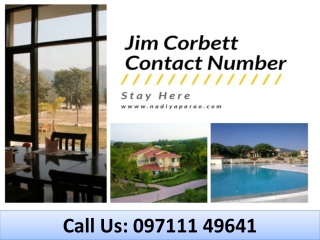 Jim Corbett Contact Number