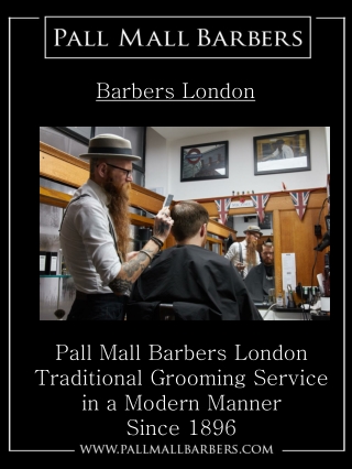 Barbershop in London