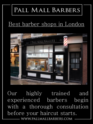 Best barber shops in London