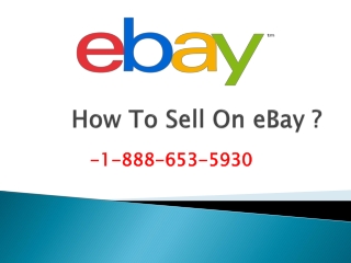 eBay Customer Service |1-888-653-5930