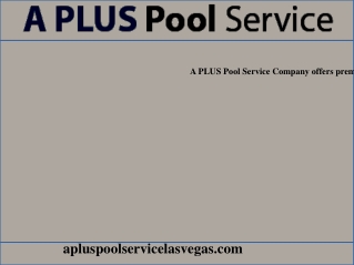 Pool Repair In Las Vegas