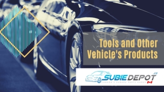 Collection of Tools and Other Vehicle's Products | SubieDepot