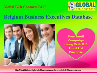 Belgium Business Executives Database