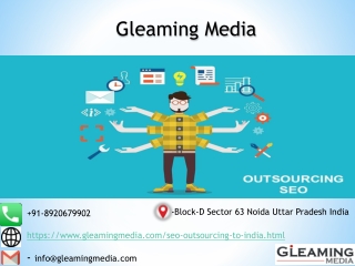 Best SEO Outsourcing Company in India – Gleaming Media