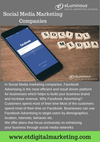 Social Media Marketing Companies