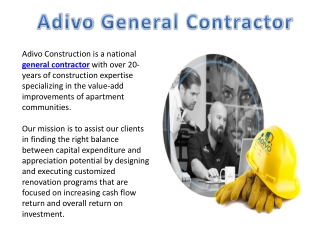 General Contractor