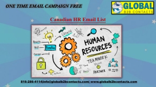 Canadian HR Email List