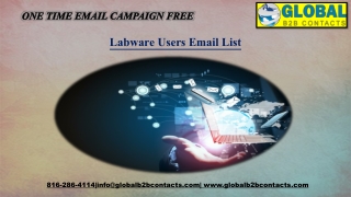 Labware Users Email List