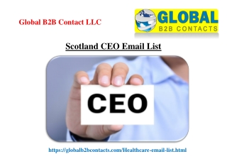 Scotland CEO Email List