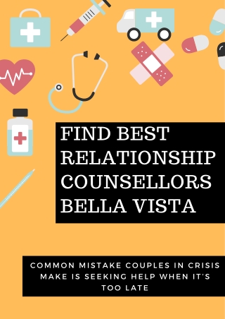 Find Best Relationship Counsellors Bella Vista