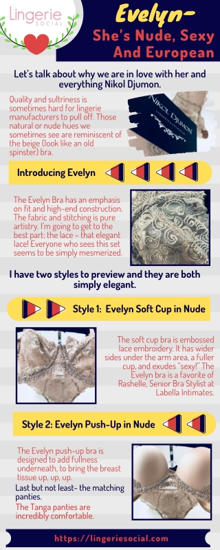 Lingerie Social | Check Out The Styles of Evelyn Bra