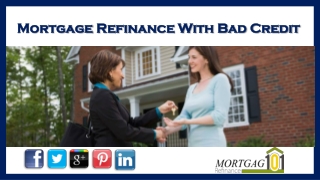 How To Refinance Your Mortgage With Poor Credit Online