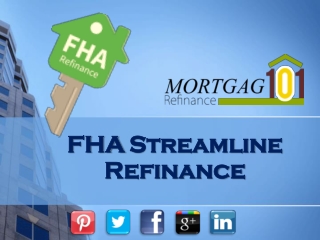 FHA Benefits For Streamlined Refinance Rates Today At Your Door Way