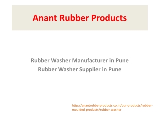 Rubber Washer Supplier And Manufacturer In Pune – Anant Rubber Products
