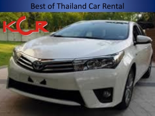 Best of Thailand Car Rental
