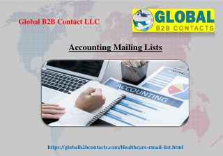 Accounting Mailing Lists