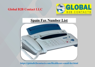 Spain Fax Number List