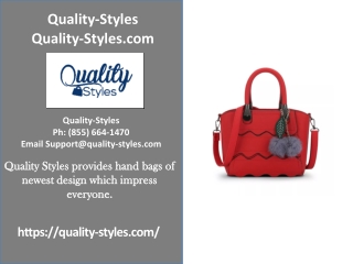 Quality-Styles Stylish Travel Bags - Ph (855) 664-1470