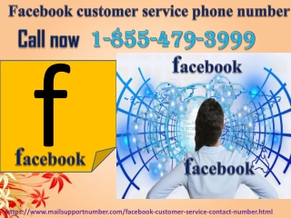 Get Expert’s Assistance Using Facebook Customer Service Phone Number 1-855-479-3999