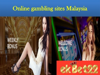 online gambling sites Malaysia