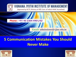 5 Communication Mistakes You Should Never Make