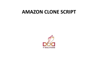 AMAZON CLONE SCRIPT | WEBSITE SCRIPTS