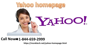 How we can restore Yahoo Homepage? Just a quick phone call 1-844-659-2999