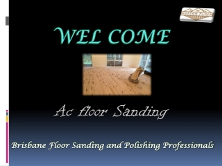 Floor Sanding polishing Brisbane