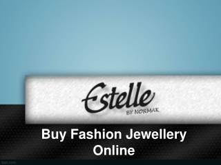 Buy Fashion Jewellery Online, Buy Imitation Jewellery Online - Estelle.co
