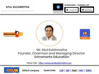 Atul Kulshrestha Extramarks
