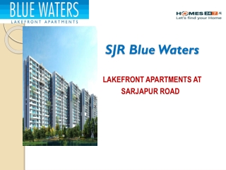 SJR Blue Waters Homes247