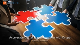 Accelerate Digital Transformation with Drupal
