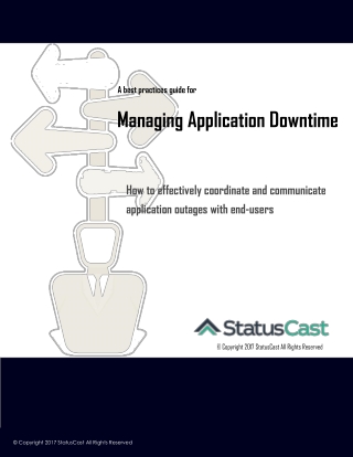Best Practices for Managing Application Downtime