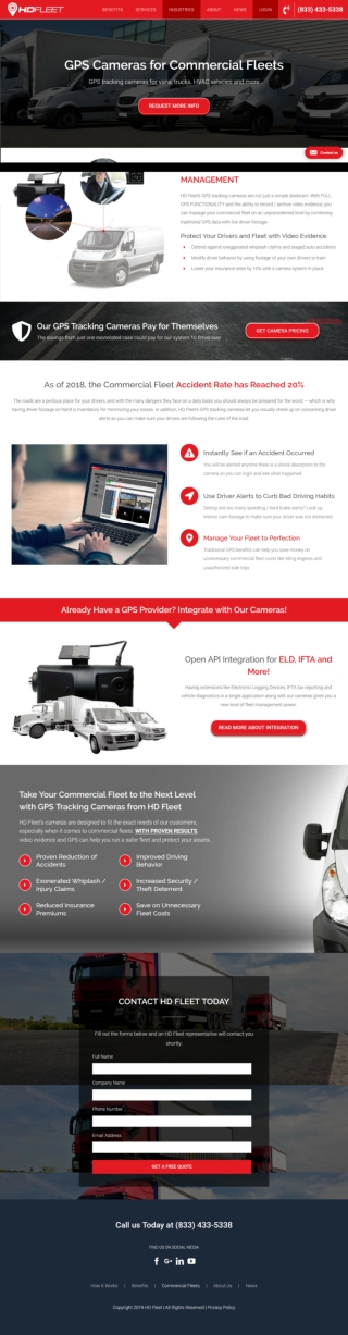 GPS Cameras for commercial Fleet