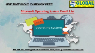 Microsoft Operating System Email List