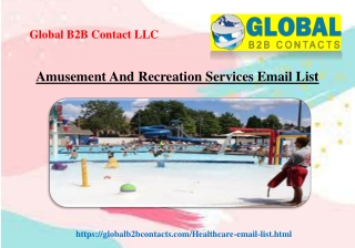 Amusement And Recreation Services Email List