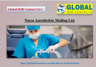 Nurse Anesthetists Mailing List